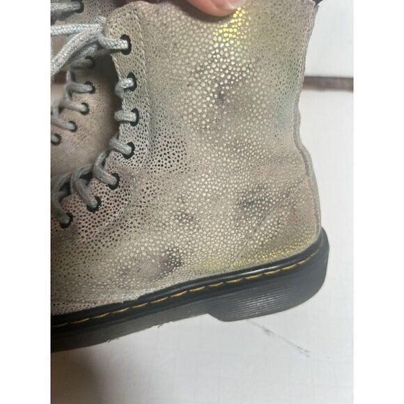 Kids Dr. Martens 1460 Pascal Boots Women's Size US 3 Distressed Look Combat Soft - Picture 2 of 11